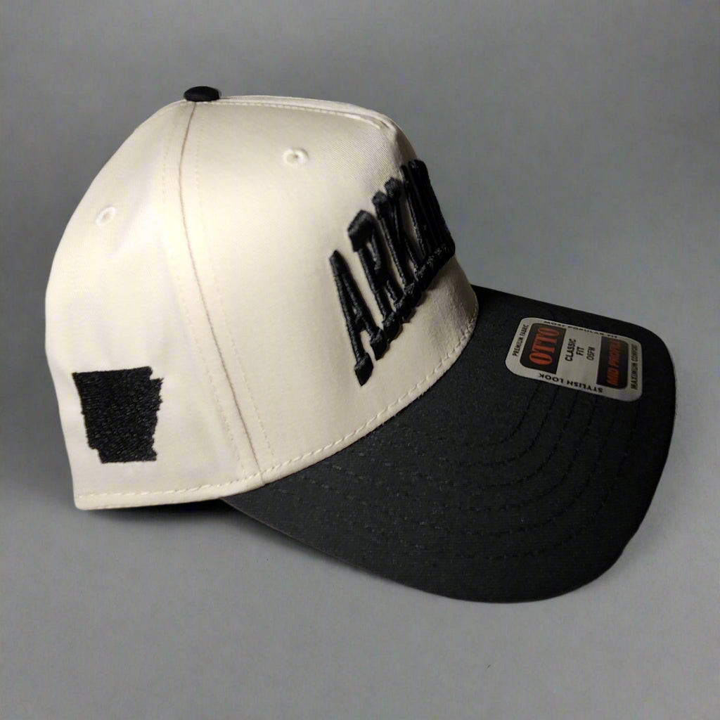 Arkansas 3D Embroidered Hat