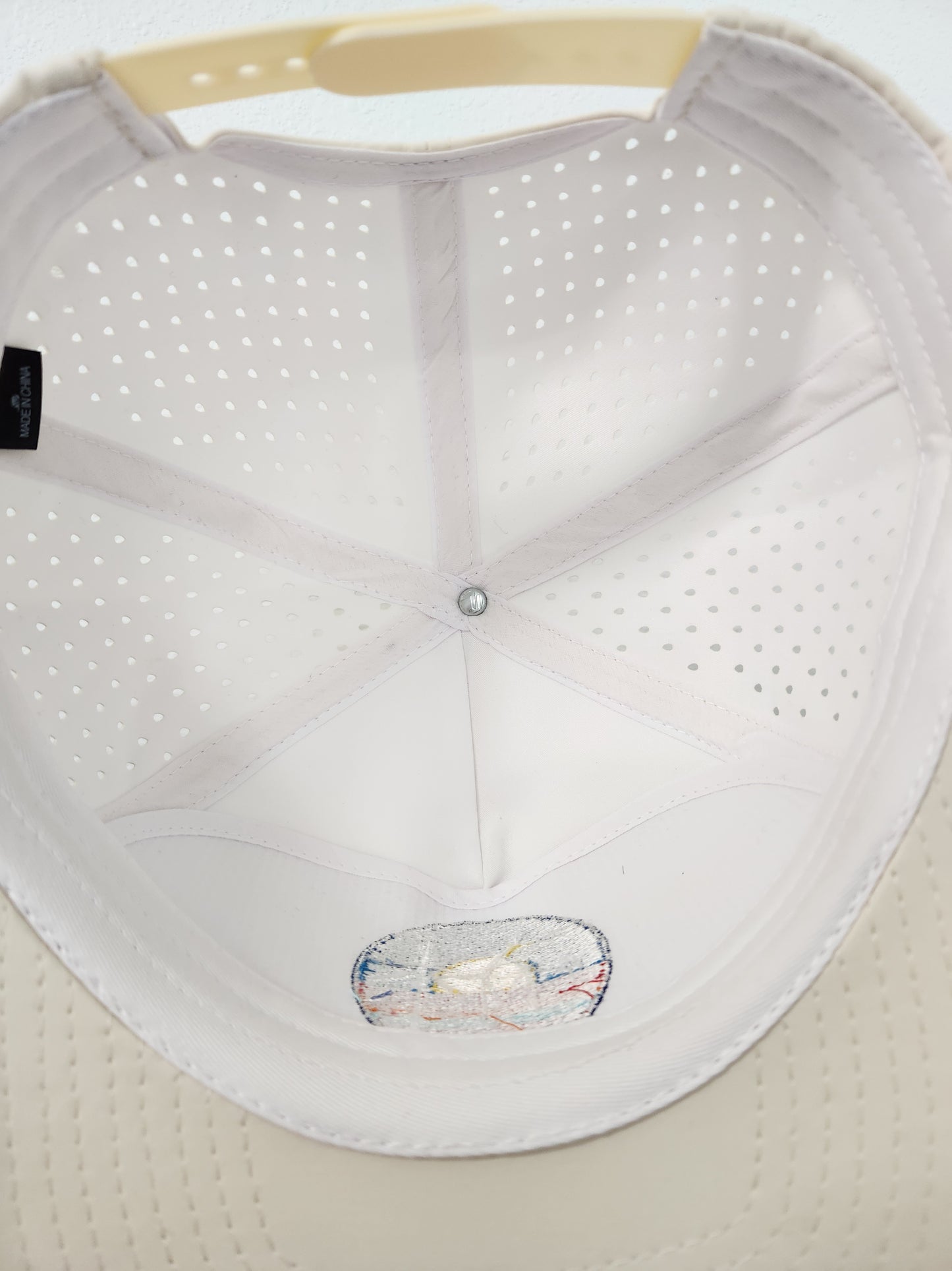 Wind Turbine Sunrise Golf Hat