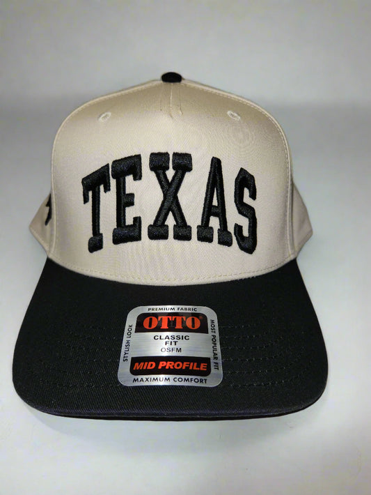 Texas 3D Embroidered Hat