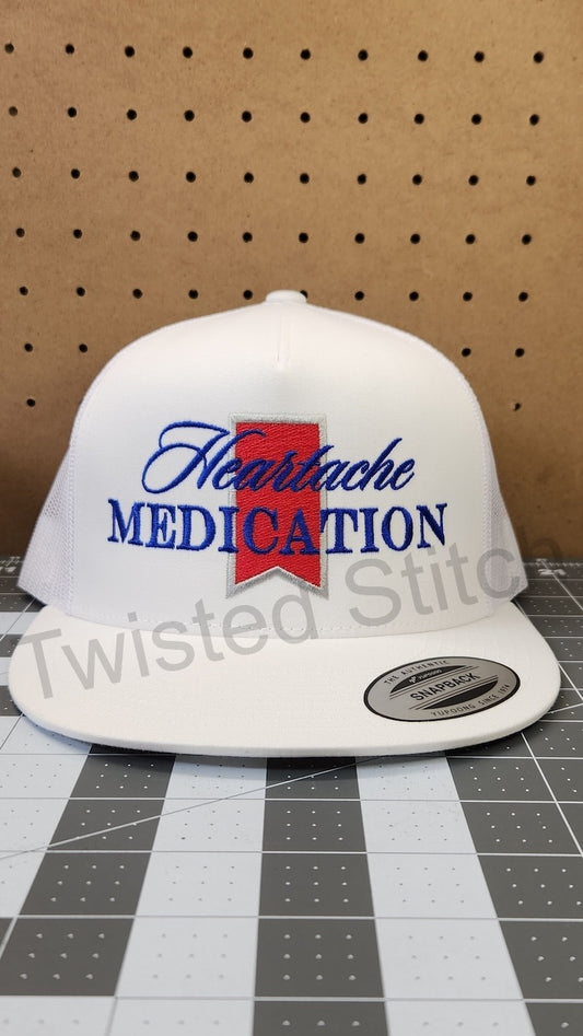 Heartache Medication embroidered hat