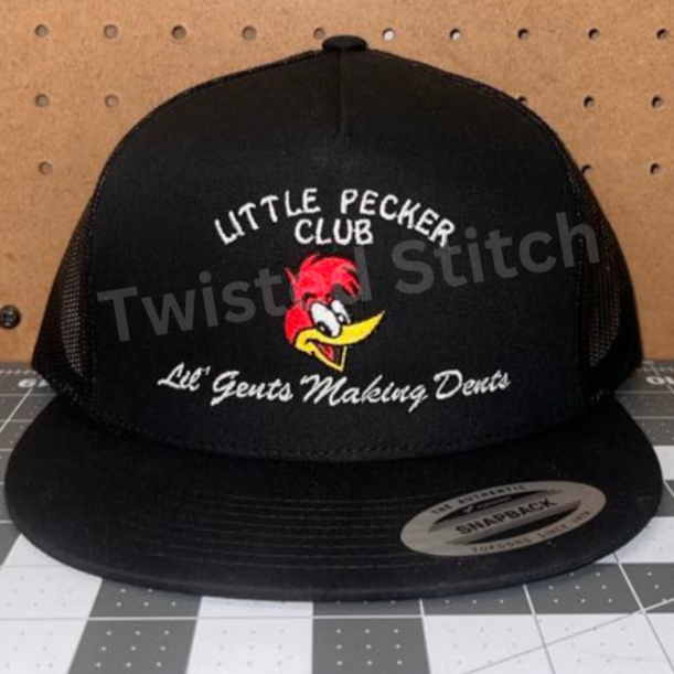 Little Pecker Club Embroidered hat