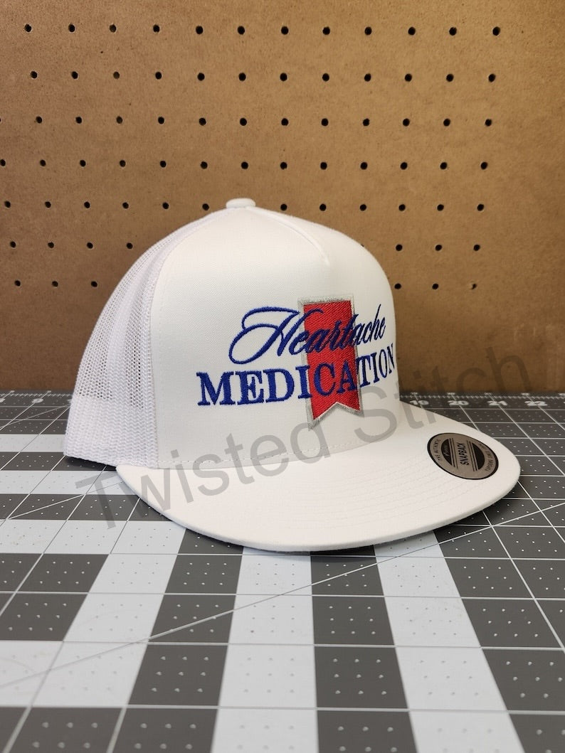 Heartache Medication embroidered hat