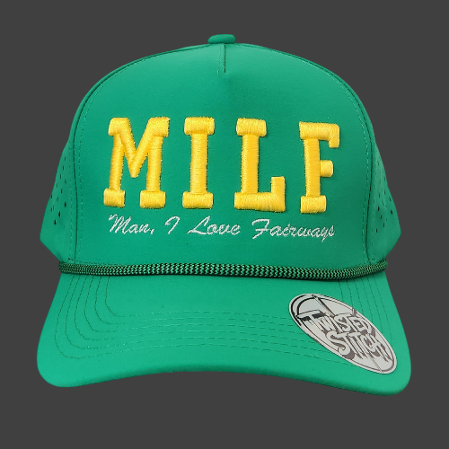 MILF Man I Love Fairways Golf Hat