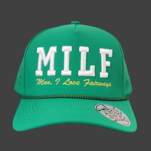 MILF Man I Love Fairways Golf Hat